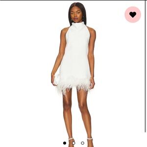 Amanda Uprichard Feather Dress